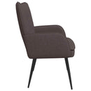 2-personers sofa Mørk Brun 115 x 61 x 87 cm Stof