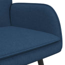 2-personers sofa Blå 115 x 61 x 87 cm Stof