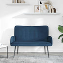 2-personers sofa Blå 115 x 61 x 87 cm Stof