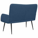 2-personers sofa Blå 115 x 61 x 87 cm Stof