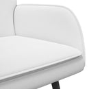 2-personers sofa Hvid 115 x 61 x 87 cm Stof