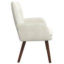 2-personers sofa Cremefarvet 115 x 61 x 87 cm Fløjl
