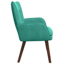 2-personers sofa Turkis 115 x 61 x 87 cm Fløjl