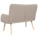 2-personers sofa Lysegrå 115 x 61 x 87 cm Bouclé