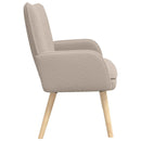 2-personers sofa Lysegrå 115 x 61 x 87 cm Bouclé