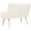 2-personers sofa Cremefarvet 115 x 61 x 87 cm Bouclé