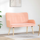 2-personers sofa Lyserød 115 x 61 x 87 cm Bouclé