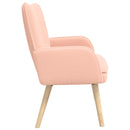 2-personers sofa Lyserød 115 x 61 x 87 cm Bouclé