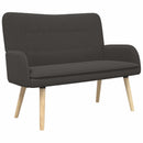 2-personers sofa Mørkegrå 115 x 61 x 87 cm Bouclé