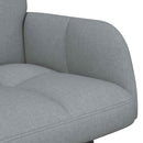 2-personers sofa Lysegrå 115 x 61 x 87 cm Stof