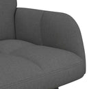 2-personers sofa Mørkegrå 115 x 61 x 87 cm Stof