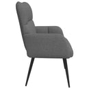 2-personers sofa Mørkegrå 115 x 61 x 87 cm Stof