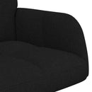2-personers sofa Sort 115 x 61 x 87 cm Stof