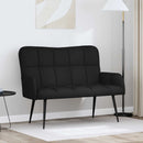 2-personers sofa Sort 115 x 61 x 87 cm Stof