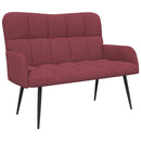 2-personers sofa Vinrød 115 x 61 x 87 cm Stof