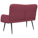 2-personers sofa Vinrød 115 x 61 x 87 cm Stof