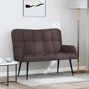 2-personers sofa Mørk Brun 115 x 61 x 87 cm Stof