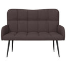 2-personers sofa Mørk Brun 115 x 61 x 87 cm Stof