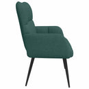 2-personers sofa Mørkegrøn 115 x 61 x 87 cm Stof