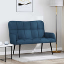 2-personers sofa Blå 115 x 61 x 87 cm Stof