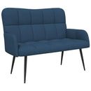 2-personers sofa Blå 115 x 61 x 87 cm Stof