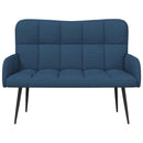 2-personers sofa Blå 115 x 61 x 87 cm Stof