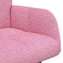 2-personers sofa Lyserød 115 x 61 x 87 cm Stof