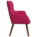 2-personers sofa Vinrød 115 x 61 x 87 cm Fløjl