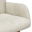 2-personers sofa Cremefarvet 115 x 61 x 87 cm Fløjl