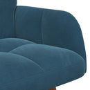 2-personers sofa Blå 115 x 61 x 87 cm Fløjl
