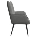 2-personers sofa Mørkegrå 115 x 61 x 87 cm Fløjl
