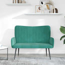 2-personers sofa Turkis 115 x 61 x 87 cm Fløjl