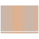 Manuel markise-ramme med LED-lys Blå, Orange, Hvid 4 × 3 m