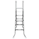 Stige til overjordisk pool 224 x 175 cm 5-trins