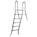 Poolstige til delvist nedgravet pool 222 x 128 cm 5-trins