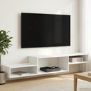 Væghængt TV Skab Vægmonteret Hvid 150 x 28 x 26 cm