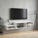 Væghængt TV Skab Vægmonteret Hvid 150 x 28 x 26 cm