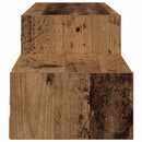 Væghængt TV Skab Vægmonteret Gammelt træ 150 x 28 x 26 cm