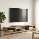 Væghængt TV Skab Vægmonteret Artisan-eg 140 x 28 x 21 cm