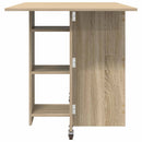 Spisebord 115 x 70 x 75 cm Konstrueret træ Sonoma-eg