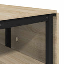 Spisebord 122 x 80 x 76,5 cm Konstrueret træ Sonoma-eg