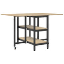 Spisebord 122 x 80 x 76,5 cm Konstrueret træ Sonoma-eg