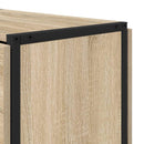 Spisebord 144 x 60 x 75 cm Konstrueret træ Sonoma-eg