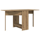Spisebord 138 x 70 x 73,5 cm Konstrueret træ Artisan-eg