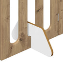 Foldbar hundegård 4 stk. Artisan-eg 201 x 38 x 70 cm