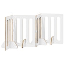 Foldbar hundegård 4 stk. Artisan-eg 201 x 38 x 70 cm