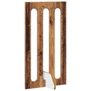 Foldbar hundegård 2 stk. Egetræ 100,5 x 38 x 90 cm