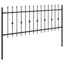 Spike Hejn Asten Sort 200 x 130 cm Pulverlakeret stål