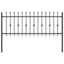 Spike Hejn Asten Sort 200 x 130 cm Pulverlakeret stål