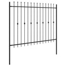 Spike Hejn Asten Sort 200 x 200 cm Pulverlakeret stål